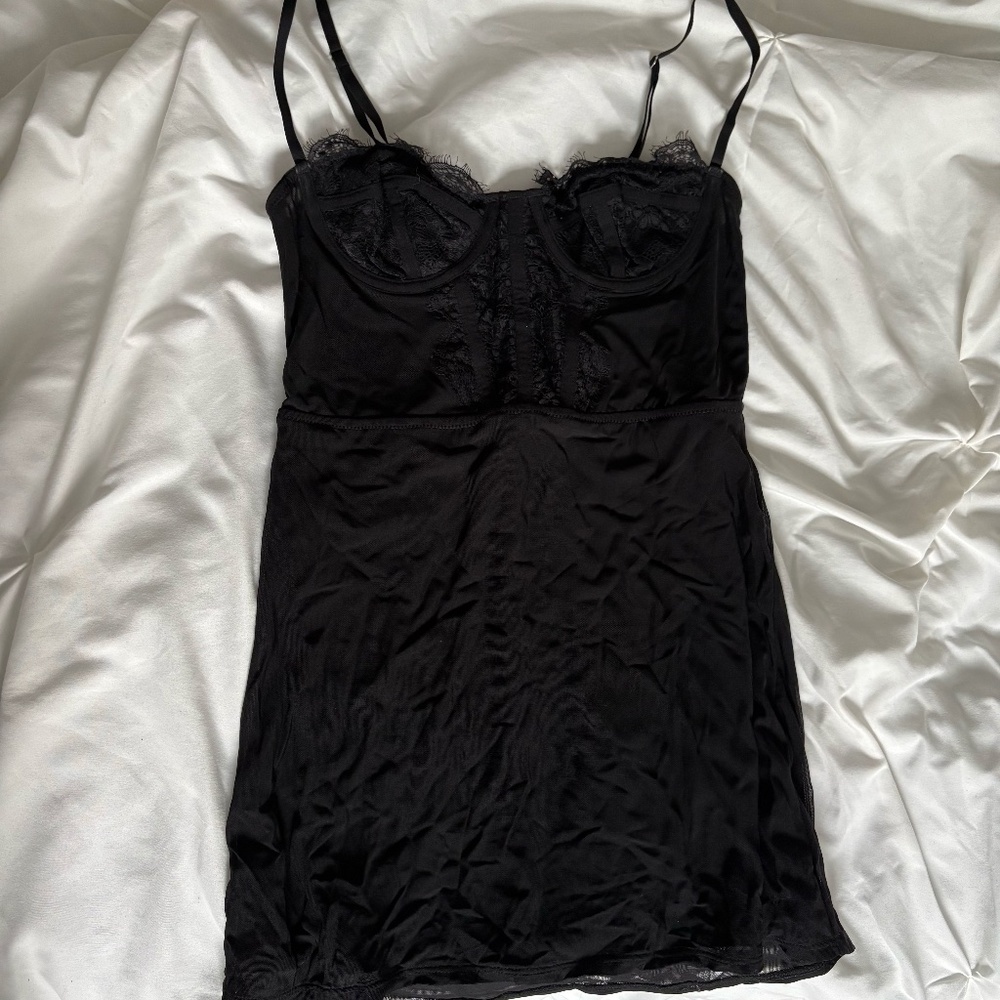 URBAN OUTFITTERS MODERN LOVE CORSET DRESS